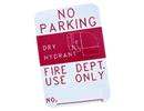 Dry Hydrant No Parking Sign